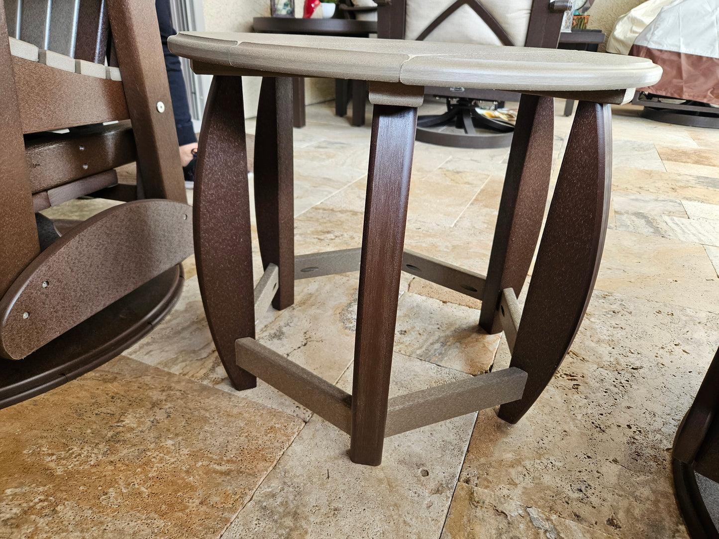 Drum End Table