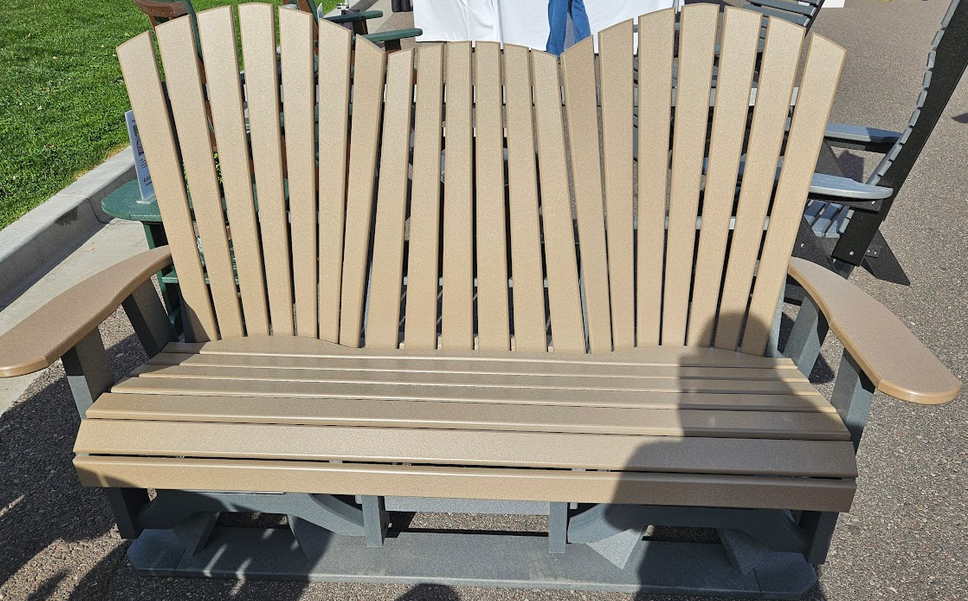 CBD 5′ Adirondack Glider with console