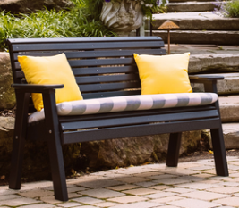 4' Bench seat pillow