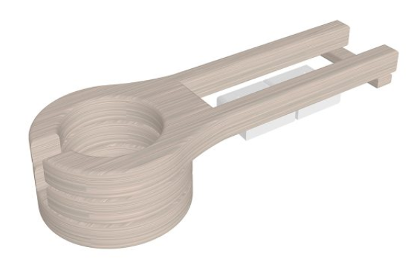 Slide out Individual Cup Holders