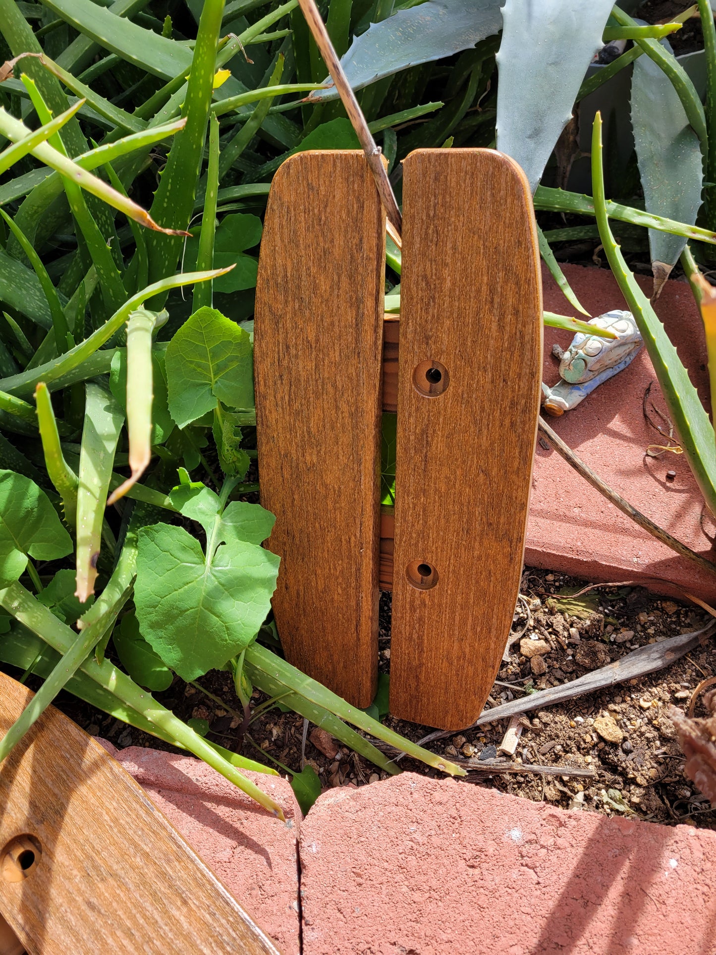 Swing teak tray upgrade