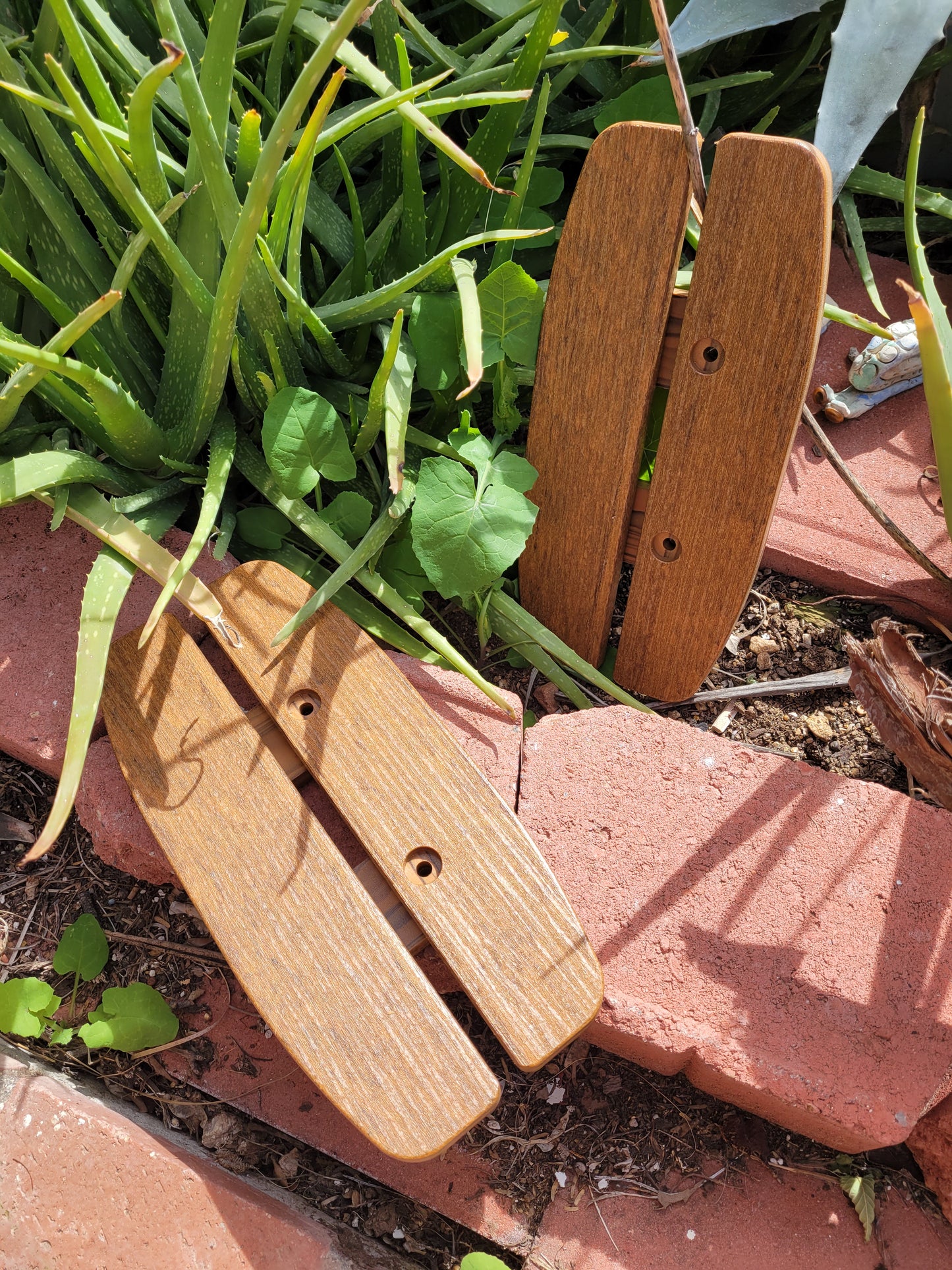 Swing teak tray upgrade